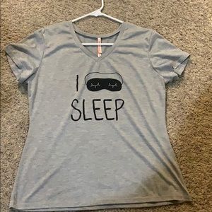 I sleep